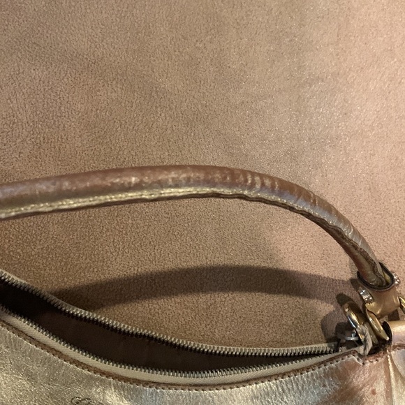 Gucci GG Canvas Abbey D-Ring Hobo Bag with Gold Trim, Authenticated with Cert - Picture 9 of 16